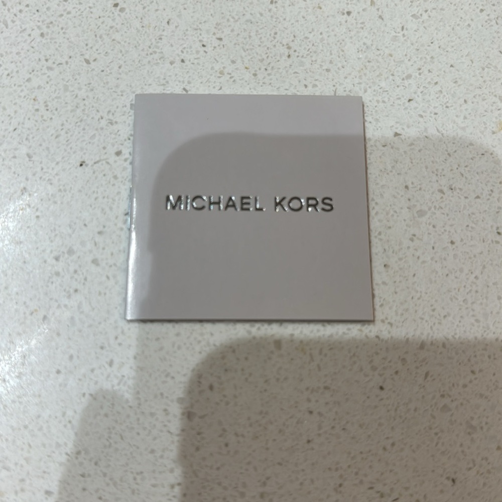 Michael Kors Rose Gold Extra Large Rounded Hoops - Picture 5 of 6